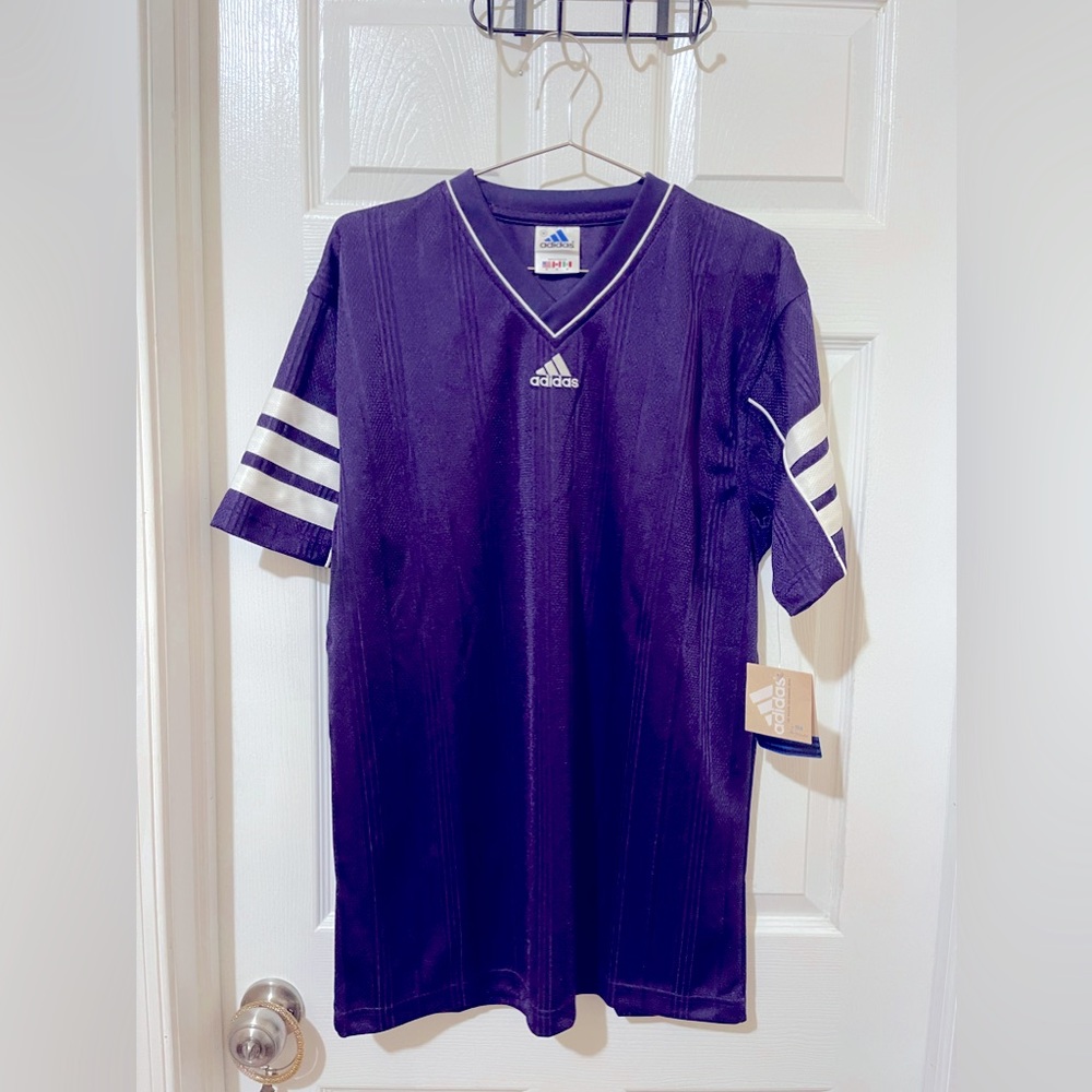 Vintage Adidas Blank Soccer Jersey